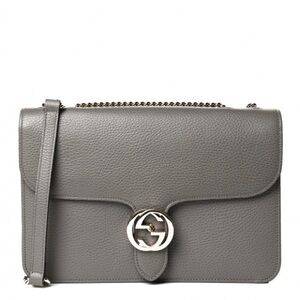 Gucci Large Calfskin Interlocking G Bag!